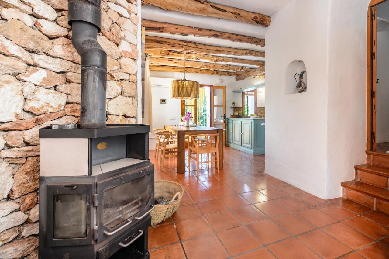 Villa Patri Sant Carles de Peralta Bagian luar foto