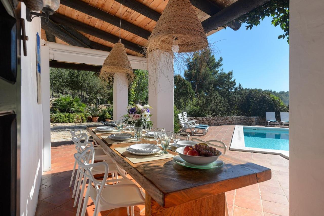 Villa Patri Sant Carles de Peralta Bagian luar foto