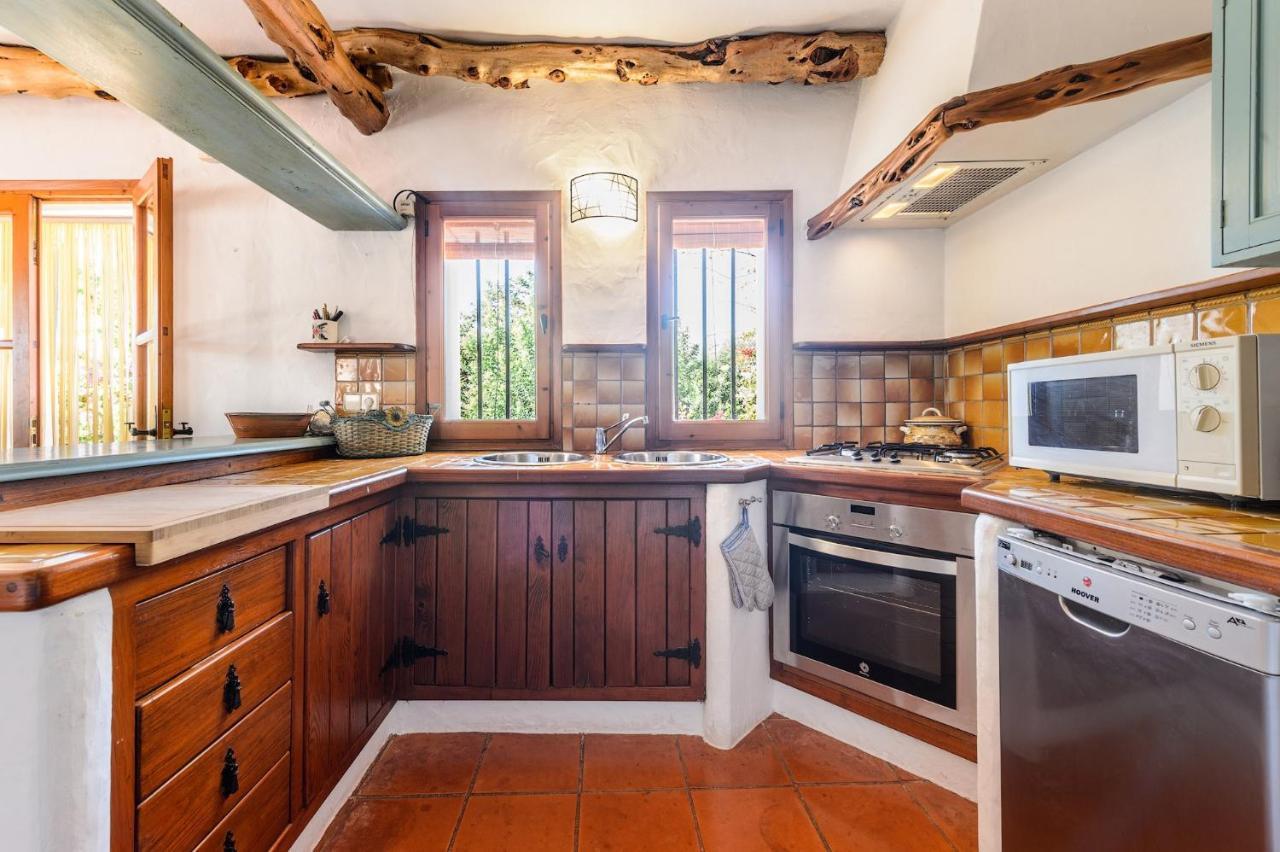 Villa Patri Sant Carles de Peralta Bagian luar foto